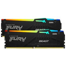 Pamięć RAM Kingston Fury Black Beast RGB 64GB DDR5 6000MHz Z radiatorem 36CL