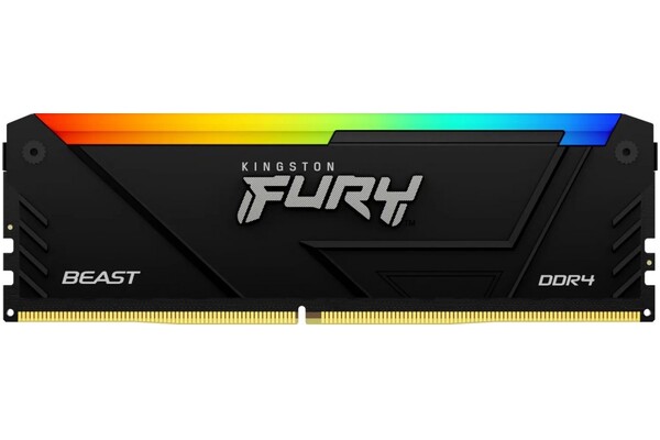 Pamięć RAM Kingston Fury Beast RGB 32GB DDR4 2666MHz Z radiatorem 1.2V 16CL