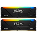 Pamięć RAM Kingston Fury Beast RGB KF432C16BB12AK232 32GB DDR4 3200MHz Z radiatorem 1.35V 16CL