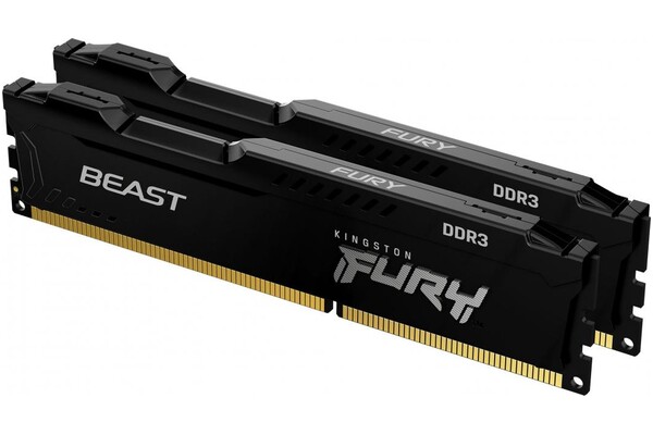 Pamięć RAM Kingston Fury Beast KF316C10BBK28 8GB DDR3 1600MHz Z radiatorem 1.5V 10CL