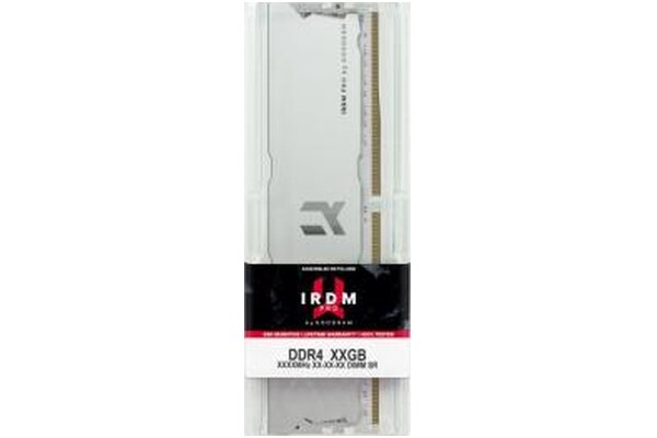 Pamięć RAM GoodRam IRDM Pro Hollow White 32GB DDR4 3600MHz Z radiatorem 1.35V 17CL