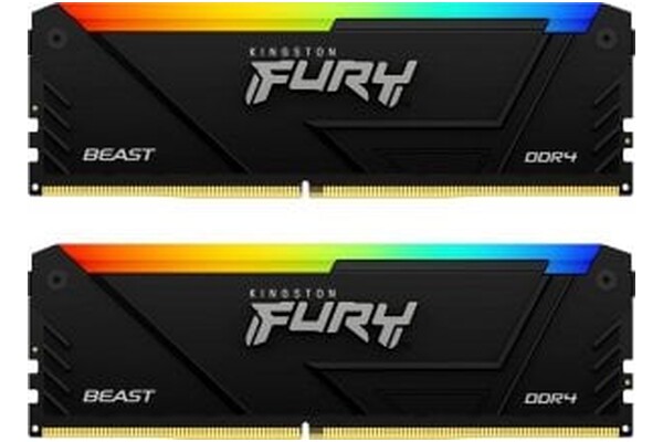Pamięć RAM Kingston Fury Beast RGB KF426C16BB2AK232 32GB DDR4 2666MHz Z radiatorem 1.2V 16CL