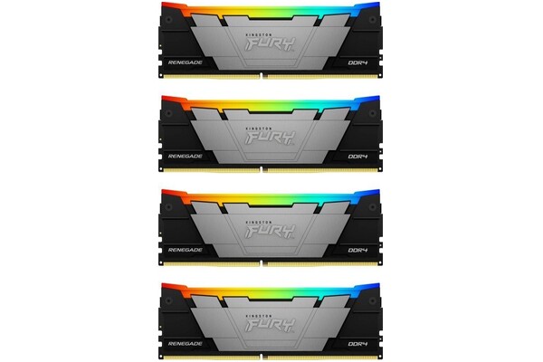 Pamięć RAM Kingston Fury Renegade RGB KF432C16RB2AK4128 128GB DDR4 3200MHz Z radiatorem 1.35V 16CL