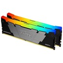 Pamięć RAM Kingston Fury Black Renegade RGB 64GB DDR4 3600MHz Z radiatorem 1.2V 18CL