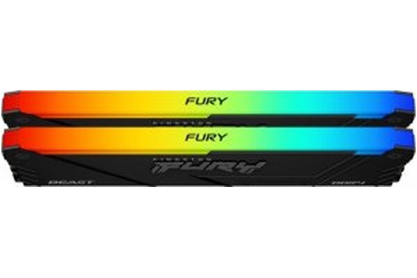 Pamięć RAM Kingston Fury Beast RGB KF426C16BB12AK232 32GB DDR4 2666MHz Z radiatorem 1.2V 16CL