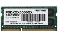 Pamięć RAM Patriot Signaturee 4GB DDR3L 1600MHz 1.35V 11CL