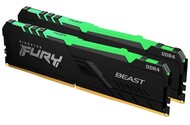 Pamięć RAM Kingston Fury Beast RGB KF426C16BB1AK232 32GB DDR4 2666MHz Z radiatorem 1.2V 16CL