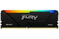Pamięć RAM Kingston Fury Beast RGB 32GB DDR4 3200MHz Z radiatorem 1.2V 16CL