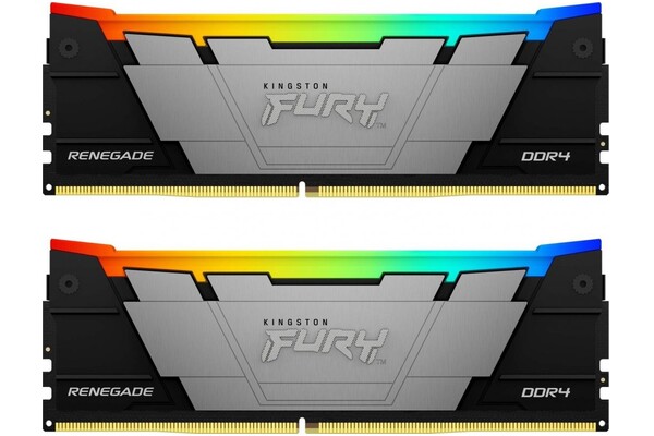 Pamięć RAM Kingston Fury Renegade RGB KF432C16RB2AK264 64GB DDR4 3200MHz Z radiatorem 1.35V 16CL