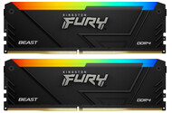 Pamięć RAM Kingston Fury Beast RGB KF436C18BB2AK232 32GB DDR4 3200MHz Z radiatorem 1.35V 18CL