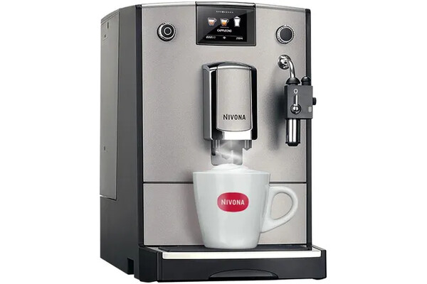 Ekspres NIVONA CafeRomatica 675 automatyczny Tytan Naturalny
