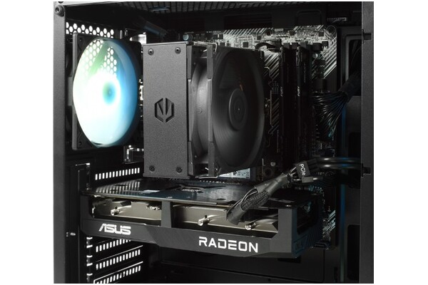 KOMPUTRONIK FX13 Infinity AMD Ryzen 5 32GB DDR4 AMD Radeon RX 6600 8GB 2TB SSD brak
