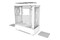 Obudowa PC NZXT H51F Flow Midi Tower biały