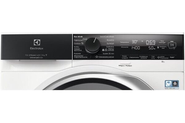 Pralka Electrolux MEW4EH9Y7P SteamCare 700 9.0kg 1400obr./min