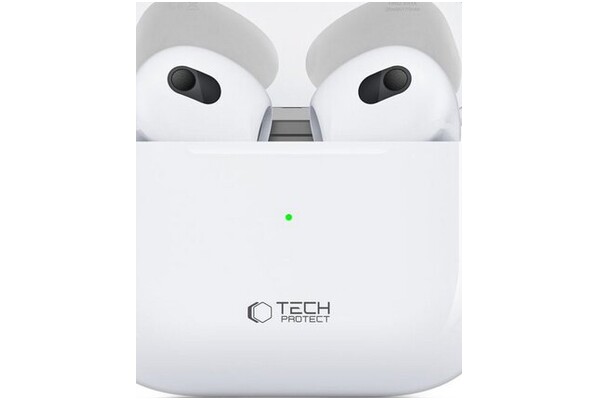 Słuchawki Tech-Protect Earphone Pro Core Douszne Przewodowe biały