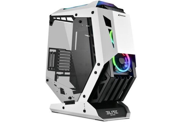 Obudowa PC Sharkoon CA700 Elite Shark Midi Tower biało-czarny