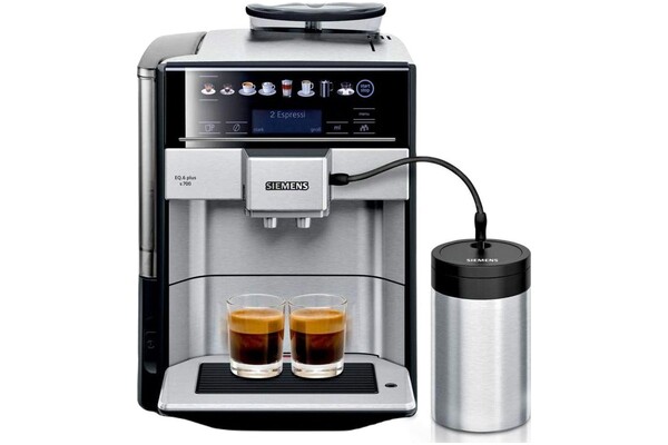 Ekspres Siemens EQ.6 Plus S700 TE657M03DE automatyczny srebrny