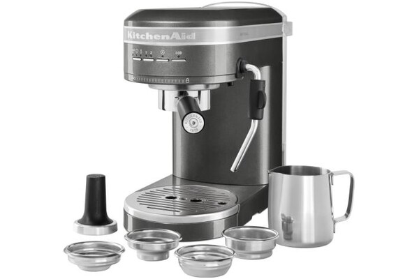 Ekspres KitchenAid Artisan 5KES6503EMS kolbowy srebrno-szary