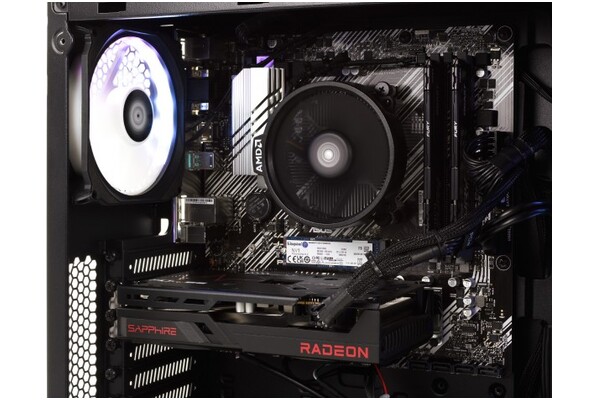 KOMPUTRONIK R550 Infinity AMD Ryzen 5 16GB DDR4 AMD Radeon RX 6600 8GB 1TB SSD Windows 11 Home