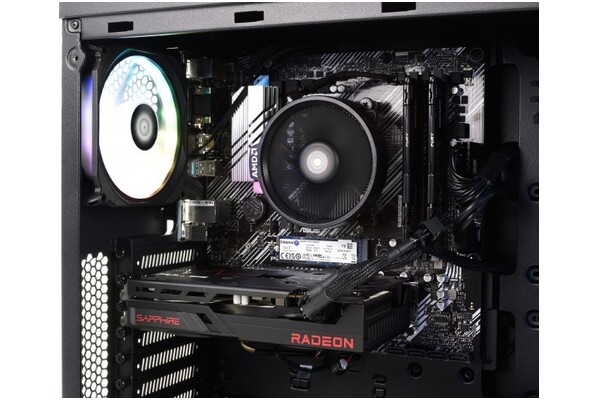KOMPUTRONIK R550 Infinity AMD Ryzen 5 32GB DDR4 AMD Radeon RX 6600 8GB 1TB SSD brak