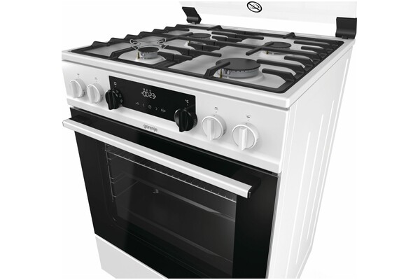 Kuchnia Gorenje K634WF płyta gazowa, piekarnik elektryczny