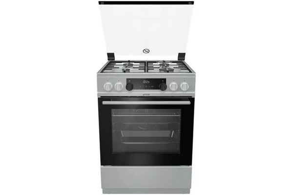 Kuchnia Gorenje K634X płyta gazowa, piekarnik elektryczny