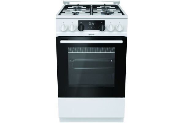 Kuchnia Gorenje K5351WH płyta gazowa, piekarnik elektryczny
