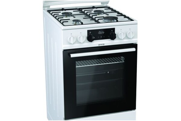 Kuchnia Gorenje K5351WH płyta gazowa, piekarnik elektryczny