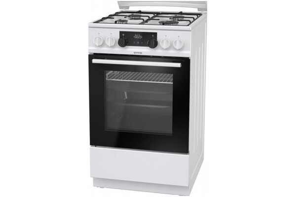 Kuchnia Gorenje K5341WJ płyta gazowa, piekarnik elektryczny