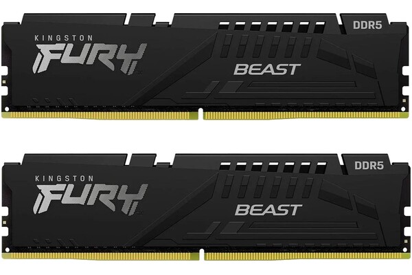 Pamięć RAM Kingston Fury Black Beast 16GB DDR5 6000MHz Z radiatorem 1.4V 30CL