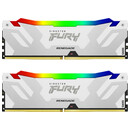 Pamięć RAM Kingston Fury White Renegade RGB 32GB DDR5 6800MHz Z radiatorem 1.4V 36CL