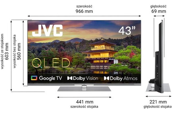 Telewizor JVC LT50VGQ840P 50" 4K Ultra HD