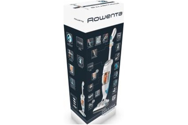 Odkurzacz ROWENTA RY7557WH Clean&Steam pionowy bezworkowy biały