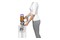 Odkurzacz Dyson V12 Absolute Detect Slim New pionowy z pojemnikiem 545W Stalowo-złoty