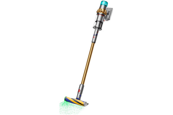 Odkurzacz Dyson V15 Absolute Detect pionowy z pojemnikiem 660W Złoto-srebrny