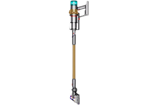 Odkurzacz Dyson V15 Absolute Detect pionowy z pojemnikiem 660W Złoto-srebrny