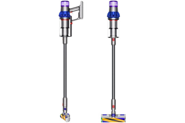 Odkurzacz DYSON V15 Fluffy Detect pionowy z pojemnikiem 660W srebrno-szary
