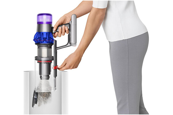 Odkurzacz DYSON V15 Fluffy Detect pionowy z pojemnikiem 660W srebrno-szary