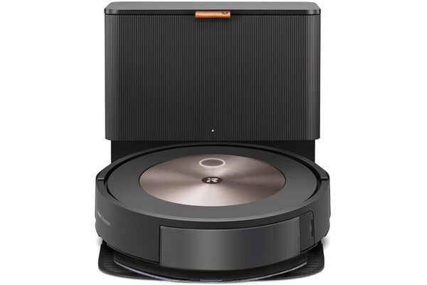 Odkurzacz iRobot J5+ Roomba robot sprzątający z pojemnikiem czarno-szary