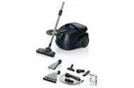 Odkurzacz Bosch BWD41700 AquaWash&Clean tradycyjny z pojemnikiem 1700W czarno-niebieski