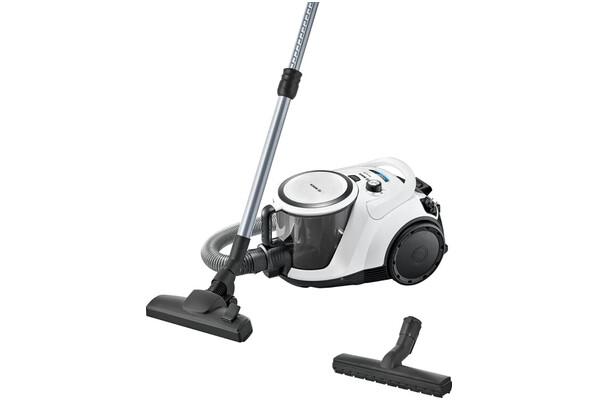 Odkurzacz Bosch BGS41K332 tradycyjny z pojemnikiem 550W biało-czarny