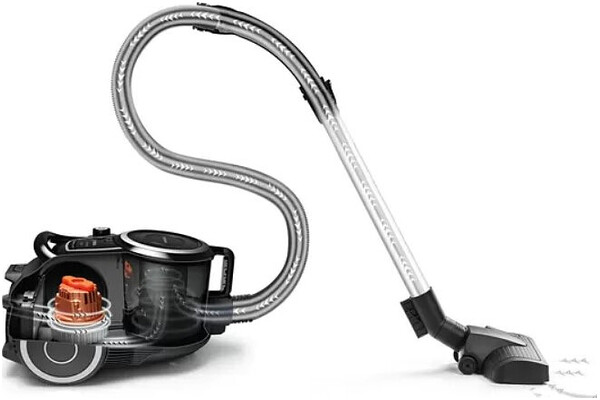 Odkurzacz Bosch BGS41K332 tradycyjny z pojemnikiem 550W biało-czarny