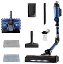 Odkurzacz Tefal TY20C4 X-Force 9.60 Flex Aqua pionowy z pojemnikiem czarno-niebieski