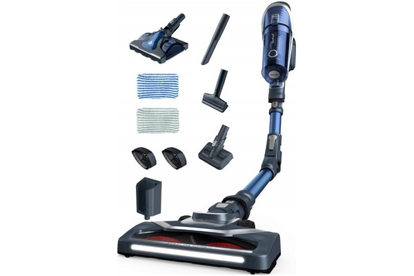 Odkurzacz Tefal TY98C0WO X-Force 12.60 Flex Aqua pionowy z pojemnikiem niebieski