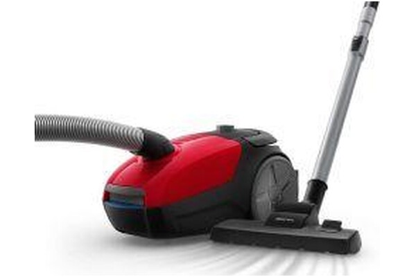 Odkurzacz Philips FC824309 PowerGo tradycyjny workowy czerwony