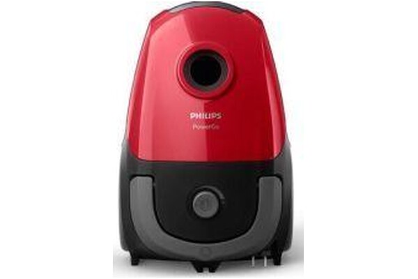 Odkurzacz Philips FC824309 PowerGo tradycyjny workowy czerwony