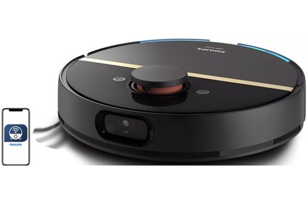 Odkurzacz Philips XU700001 Aqua 7000 robot sprzątający z pojemnikiem 55W czarny