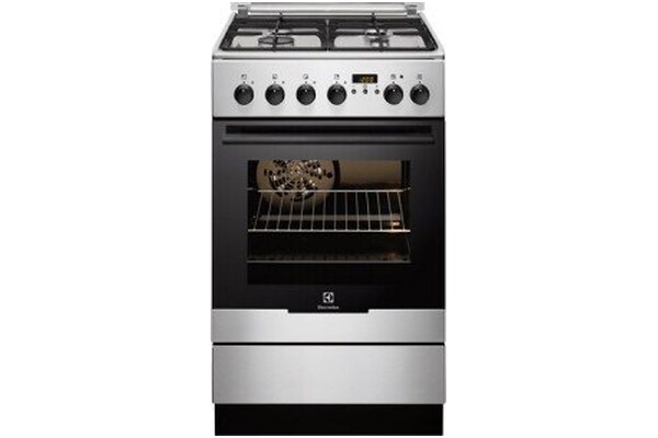 Kuchnia Electrolux EKK54554OX płyta gazowa, piekarnik elektryczny