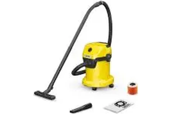 Odkurzacz Karcher WD3V Premium tradycyjny z pojemnikiem 1000W żółto-czarny