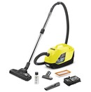 Odkurzacz Karcher DS6 tradycyjny z pojemnikiem żółty